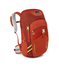 Рюкзак Osprey Jet 18 O/S, Strawberry red, Для дітей та підлітків, Дитячі рюкзаки, Шкільні рюкзаки, З клапаном, One size, 18