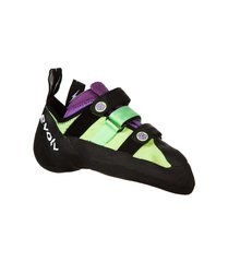 Скальные туфли Evolv Shaman LV, mint/purple, Полусогнутая, Слипы, 4.5, Скальники, Для взрослых, США, США