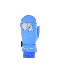Дитячі рукавиці Viking 125/10/4301 Teddy, blue, 4, Для дітей та підлітків, Рукавиці, Без мембрани