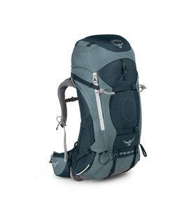 Рюкзак Osprey Ariel AG 65, Boothbay grey, Для женщин, Походные рюкзаки, С клапаном, M, 55, 2190, Киев, Харьков, Одесса, Днепр, Запорожье, Львов, Кривой Рог, Винница, Полтава, Чернигов, Черкассы, Сумы, Хмельницкий, Черновцы, Ровно