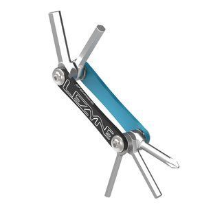 Мультитул Lezyne V - 5 Y13, голубой/черный, Велоинструменты