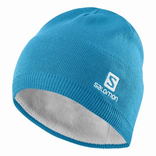 Шапка Salomon Casual Beanie, blue, One size, Унісекс, Шапки