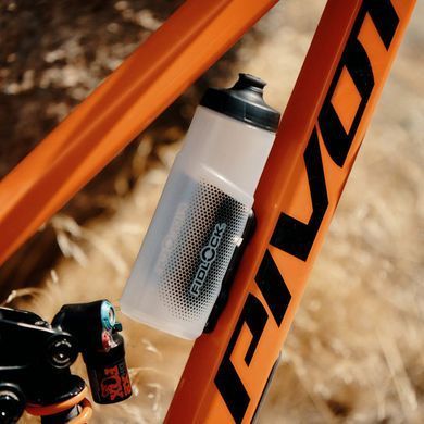 Фляга Fidlock TWIST Bottle 600 + bike base, transparent black, Фляги