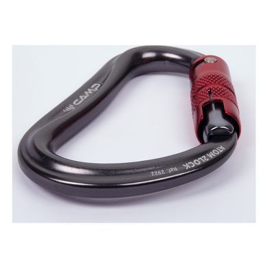 Карабін CAMP Atom 2Lock, Gun metal