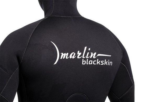 Мисливський гідрокостюм Marlin Blackskin 5mm, black, 5, Для чоловіків, Мокрий, Для підводного полювання, Довгий, 46/S