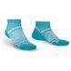 Носки Bridgedale Women's Hike Ultra Light T2 Coolmax Performance Low Teal, Teal, M, Для женщин, Трекинговые, Комбинированные, Великобритания, Великобритания