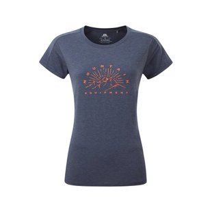 Футболка Mountain Equipment Headpoint Ray Wmns Tee, Medieval blue, Для жінок, 8, Футболки, Китай, Великобритания