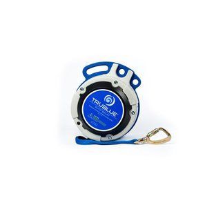 Автоматичний пристрій контролю спуску Head Rush TRUBLUE 2 Auto Belay-12.5 m Steel Carabiner, blue