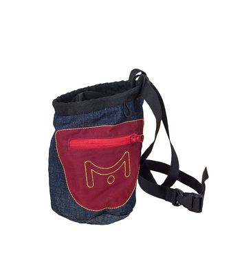 Мішечок для магнезії Milo Dix jeans, Blue/Dark Red, Магнезниця