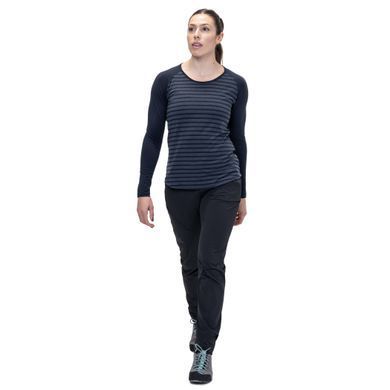 Футболка Mountain Equipment Redline LS Women's Tee Bluefin Vivid Stripe/Cosmos, Vivid Stripe/Cosmos, Для женщин, 8, Футболки, Великобритания