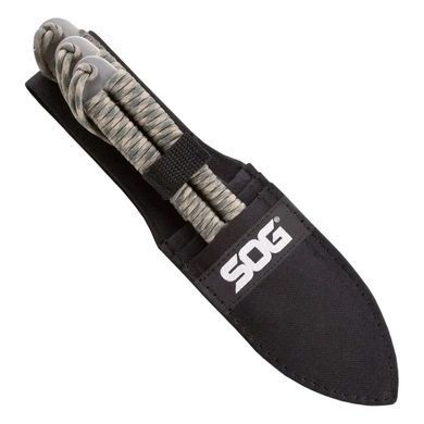 Набір фіксованих ножів для метання SOG Fling (3 шт.), Satin, Фіксовані ножі