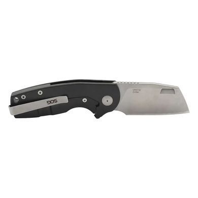 Ніж складаний SOG Stout FLK, Black/Stonewash, Складані ножі