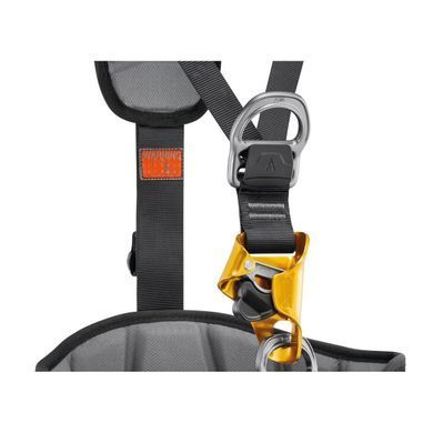 Страхувальна система Petzl ASTRO&reg; International Version Black/Yellow 70-93cm, black/yellow, 1, Повна обв'язка, Універсальні, Промислові системи, Київ, Харків, Одеса, Днiпро, Запоріжжя, Львів, Кривий Ріг, Вінниця, Полтава, Чернігів, Черкаси, Суми, Хмельницький, Чернівці, Рівне, Франція, Франція