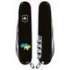 Складаний ніж Victorinox Climber Ukraine 1.3703.3_T1166u, black, Швейцарский нож