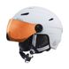 Шлем горнолыжный Cairn Electron Visor SPX2, mat white, Горнолыжные шлемы, Универсальный, 57-58