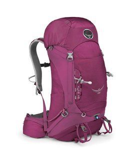 Рюкзак Osprey Kyte 36 WS/WM, Rose red, Для женщин, Походные рюкзаки, С клапаном, One size, 36, Киев, Харьков, Одесса, Днепр, Запорожье, Львов, Кривой Рог, Винница, Полтава, Чернигов, Черкассы, Сумы, Хмельницкий, Черновцы, Ровно