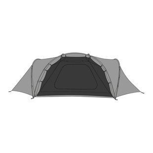 Внутрішній намет Helinox H-Shack 3.5P Inner Tent 4P, black, Внутрішній намет
