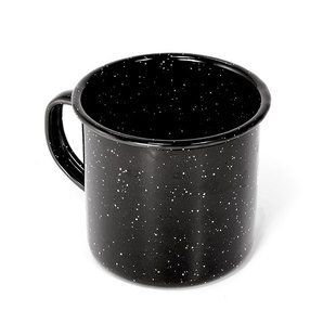 Кружка эмалированная GSI Outdoors Cup 24 fl.oz. (710 ml), black, Кухлі, Эмалированная сталь, 0.7, США, США, Киев, Харьков, Одесса, Днепр, Запорожье, Львов, Кривой Рог, Винница, Полтава, Чернигов, Черкассы, Сумы, Хмельницкий, Черновцы, Ровно