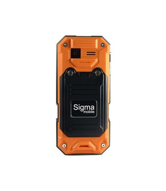 Захищений телефон Sigma X-treme IZ67 Boat, black/orange