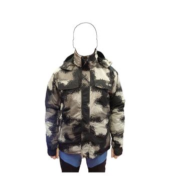 Гірськолижна куртка US40 Totem, grey/black, Куртки, L, Для чоловіків