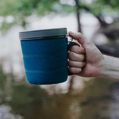 Кружка с крышкой и неопреновой защитой GSI Outdoors Fairshare, green, Кухлі, Пищевой пластик, 1.0, США, Киев, Харьков, Одесса, Днепр, Запорожье, Львов, Кривой Рог, Винница, Полтава, Чернигов, Черкассы, Сумы, Хмельницкий, Черновцы, Ровно
