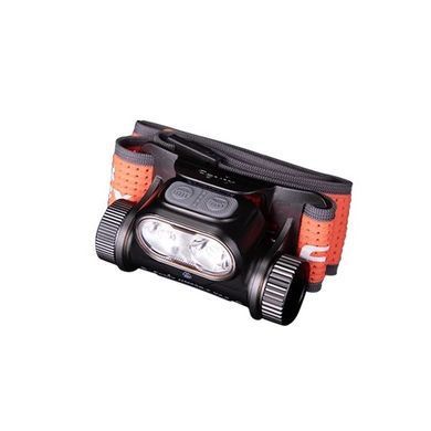 Фонарь налобный Fenix HM65R-T V2.0, orange/black, Налобные