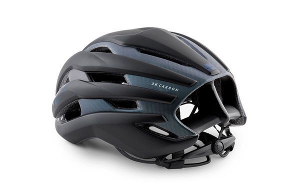 Велошлем MET Trenta 3K Carbon, black iridescent/matt, Велошлемы, L, Взрослые, Шоссейные, 58-61