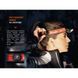 Фонарь налобный Fenix HM65R-T V2.0, orange/black, Налобные