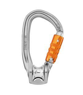 Карабін з роликом Petzl Rollclip Z Triact-Lock, grey/orange
