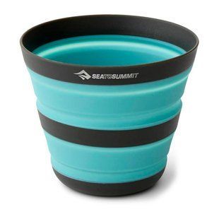 Чашка складная Sea To Summit Frontier Ultralight Collapsible Cup Aqua Sea Blue, Aqua Sea Blue, Кухлі, Пищевой пластик, 0.35