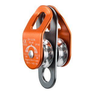 Блок-ролик Skylotec Up Roll, Orange / Silver / Grey, Блок, Дюралюминий, Италия, Италия