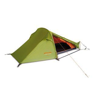 Палатка Pinguin Echo 1 DAC Green, green, Палатки, Для трекинга, Для велотуризма, Ультралегкие, 1650, Одноместные, С тамбуром, 1, 4000, 10000, DAC Pressfit Aluminium, Двухслойные, Чехия
