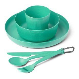 Набір посуду Sea To Summit Camp Dinnerware Set w/Mesh Sack 6 Piece Cabbage, Cabbage, Набори посуду, Київ, Харків, Одеса, Днiпро, Запоріжжя, Львів, Кривий Ріг, Вінниця, Полтава, Чернігів, Черкаси, Суми, Хмельницький, Чернівці, Рівне