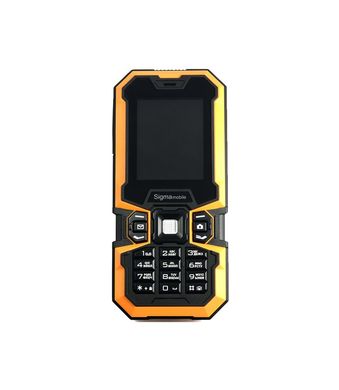 Захищений телефон Sigma X-treme IZ67A Boat, black/orange