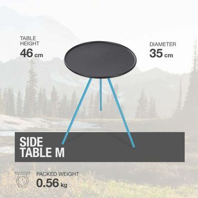 Стіл Helinox Side Table Medium Black, black, Столи для пікніка, Нідерланди