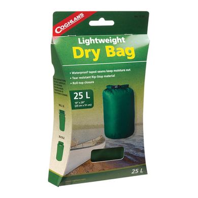Гермомішок Coghlans LightWeight Dry Bag 25L, green, 25