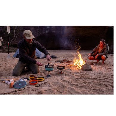 Набір посуду Sea To Summit Frontier Ultralight Two Pot Cook Set 2P 6Pcs, multicolor, Набори посуду, Анодований алюміній, Київ, Харків, Одеса, Днiпро, Запоріжжя, Львів, Кривий Ріг, Вінниця, Полтава, Чернігів, Черкаси, Суми, Хмельницький, Чернівці, Рівне