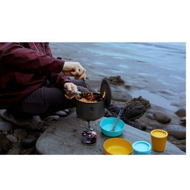 Набір посуду Sea To Summit Frontier Ultralight Two Pot Cook Set 2P 6Pcs, multicolor, Набори посуду, Анодований алюміній, Київ, Харків, Одеса, Днiпро, Запоріжжя, Львів, Кривий Ріг, Вінниця, Полтава, Чернігів, Черкаси, Суми, Хмельницький, Чернівці, Рівне