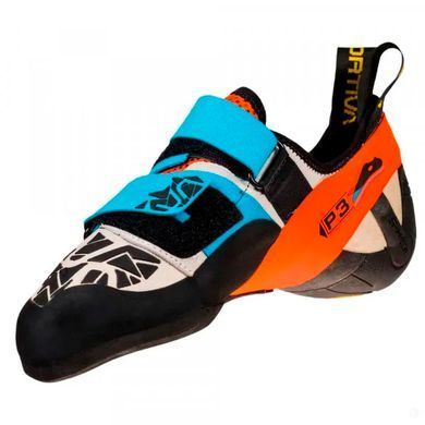 Скальные туфли Lа Sportiva Otaki Woman, blue/flame, Согнутая, Липучки-велкро, 37, Скальники, Для взрослых, Киев, Харьков, Одесса, Днепр, Запорожье, Львов, Кривой Рог, Винница, Полтава, Чернигов, Черкассы, Сумы, Хмельницкий, Черновцы, Ровно