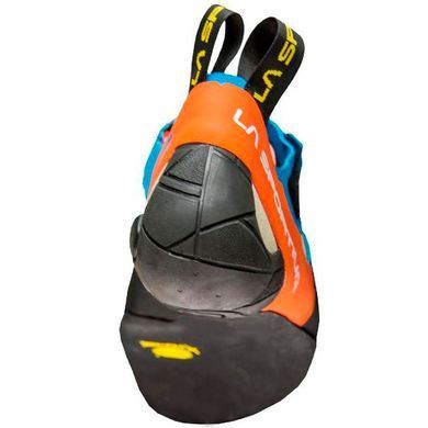 Скальные туфли Lа Sportiva Otaki Woman, blue/flame, Согнутая, Липучки-велкро, 37, Скальники, Для взрослых, Киев, Харьков, Одесса, Днепр, Запорожье, Львов, Кривой Рог, Винница, Полтава, Чернигов, Черкассы, Сумы, Хмельницкий, Черновцы, Ровно