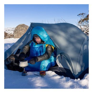 Спальний мішок Sea to Summit Trek -18&deg;C Regular, Snorkel Blue, Regular, Спальник, Кокон, Універсальний, Пуховий, Зимові, Left, 1895, Київ, Харків, Одеса, Днiпро, Запоріжжя, Львів, Кривий Ріг, Вінниця, Полтава, Чернігів, Черкаси, Суми, Хмельницький, Чернівці, Рівне