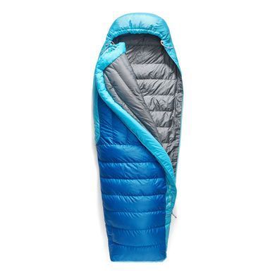 Спальний мішок Sea to Summit Trek -18&deg;C Regular, Snorkel Blue, Regular, Спальник, Кокон, Універсальний, Пуховий, Зимові, Left, 1895, Київ, Харків, Одеса, Днiпро, Запоріжжя, Львів, Кривий Ріг, Вінниця, Полтава, Чернігів, Черкаси, Суми, Хмельницький, Чернівці, Рівне