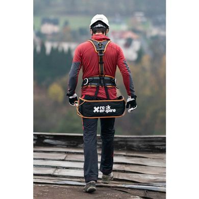 Страхувальна система Rock Empire Atlas Up AL Lock, black/orange, XS-M, Повна обв'язка, Універсальні, Промислові системи, Київ, Харків, Одеса, Днiпро, Запоріжжя, Львів, Кривий Ріг, Вінниця, Полтава, Чернігів, Черкаси, Суми, Хмельницький, Чернівці, Рівне, Чехія, Чехія