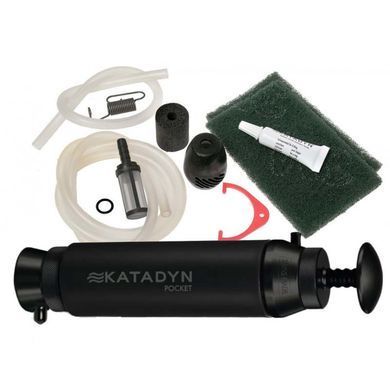 Тактичний фільтр для води Katadyn Pocket Filter Black Edition, black, Керамічні, Фільтр для води, Групові, Швейцарія, Швейцарія