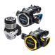 Регулятор Aqua Lung LEG3ND MBS DIN + октопус LEG3ND Set, black/yellow, Регулятор