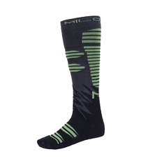 Шкарпетки Milo Jaza, Grey/mirabelle, 38-41 (M), Універсальні, Трекінгові, Вовняні