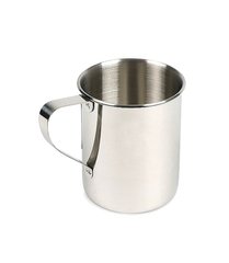 Горня Tatonka Mug S, silver, Горнята, Нержавіюча сталь, 0.35