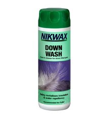 Засіб для прання пуху Nikwax Down Wash 300ml, green, Засоби для прання, Для одягу, Для пуху, Великобританія, Великобританія