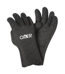 Перчатки O.ME.R Aquastretch (2 мм), black, Перчатки, L, Для дайвинга