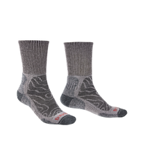 Шкарпетки Bridgedale Hike LightWeight Boot (M. C.), grey, S, Для чоловіків, Трекінгові, Комбіновані, Великобританія, Великобританія